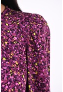 Bluza Dama Selected Slfmille Potent Purple Aop